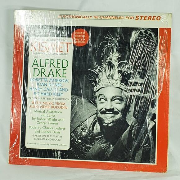 Kismet Original Broadway Cast Vinyl LP Alfred Drake Columbia OS 2360 - Picture 1 of 4